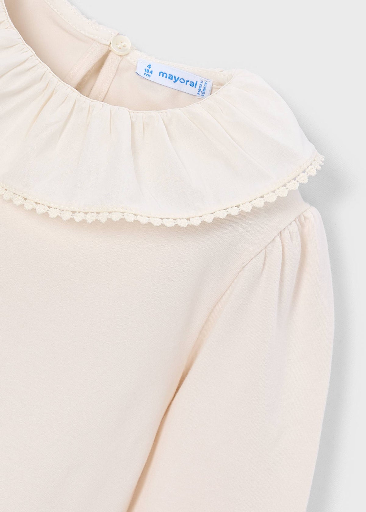 Blusa colletto volant bambina - Soia