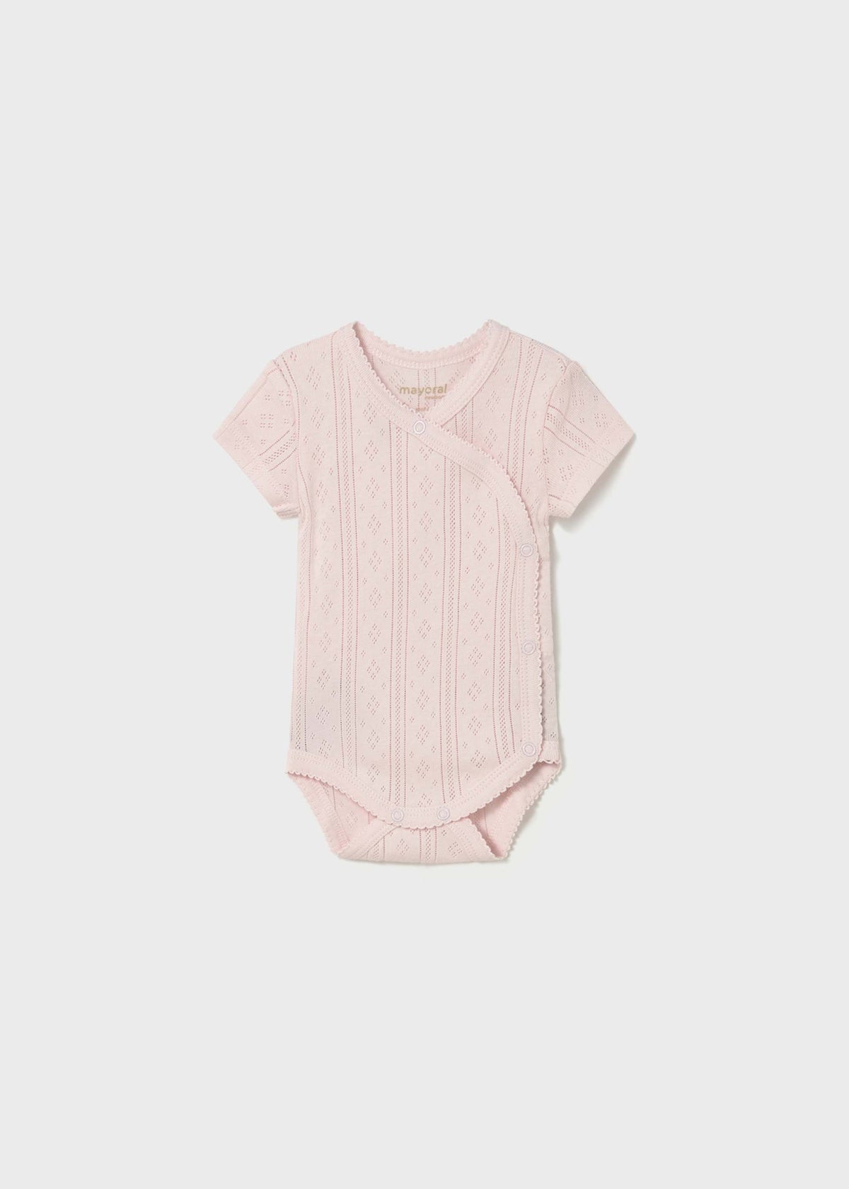 Body manica corta traforato neonata - Baby