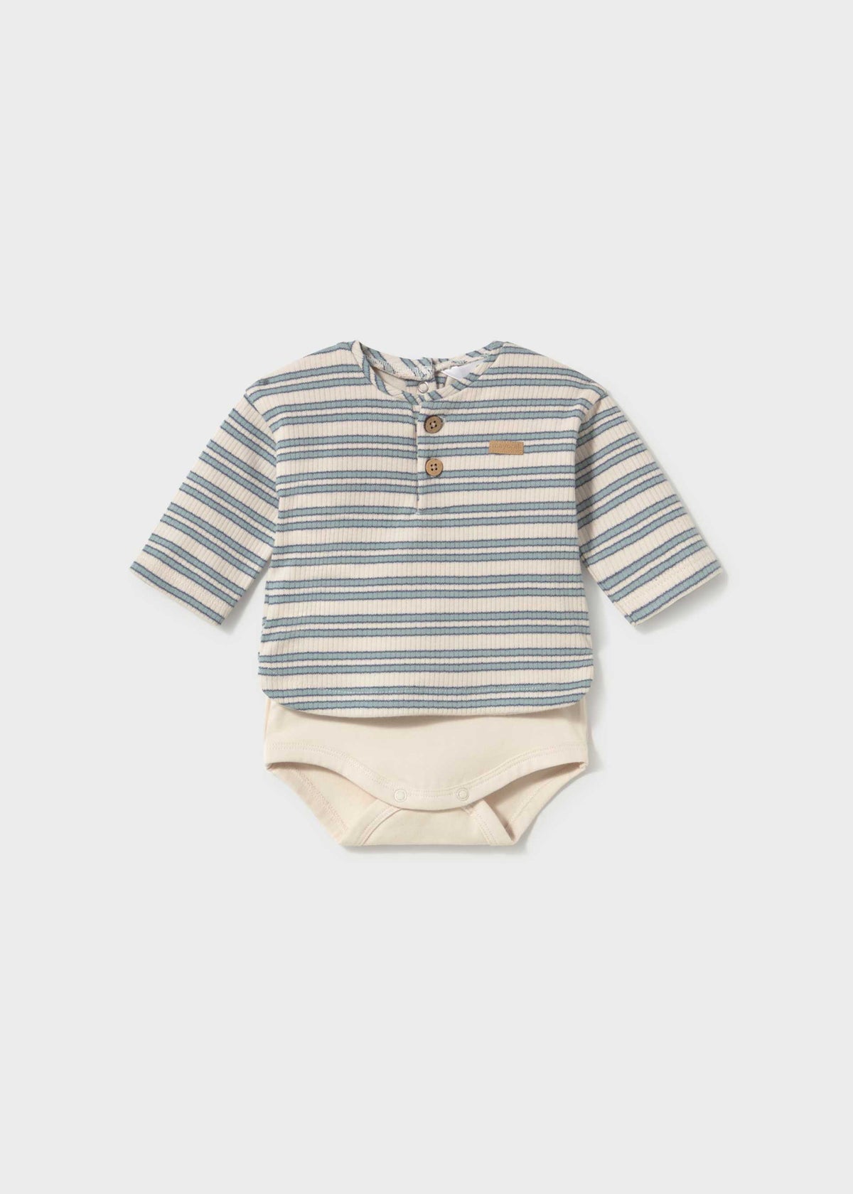 Body righe neonato - Azzurro