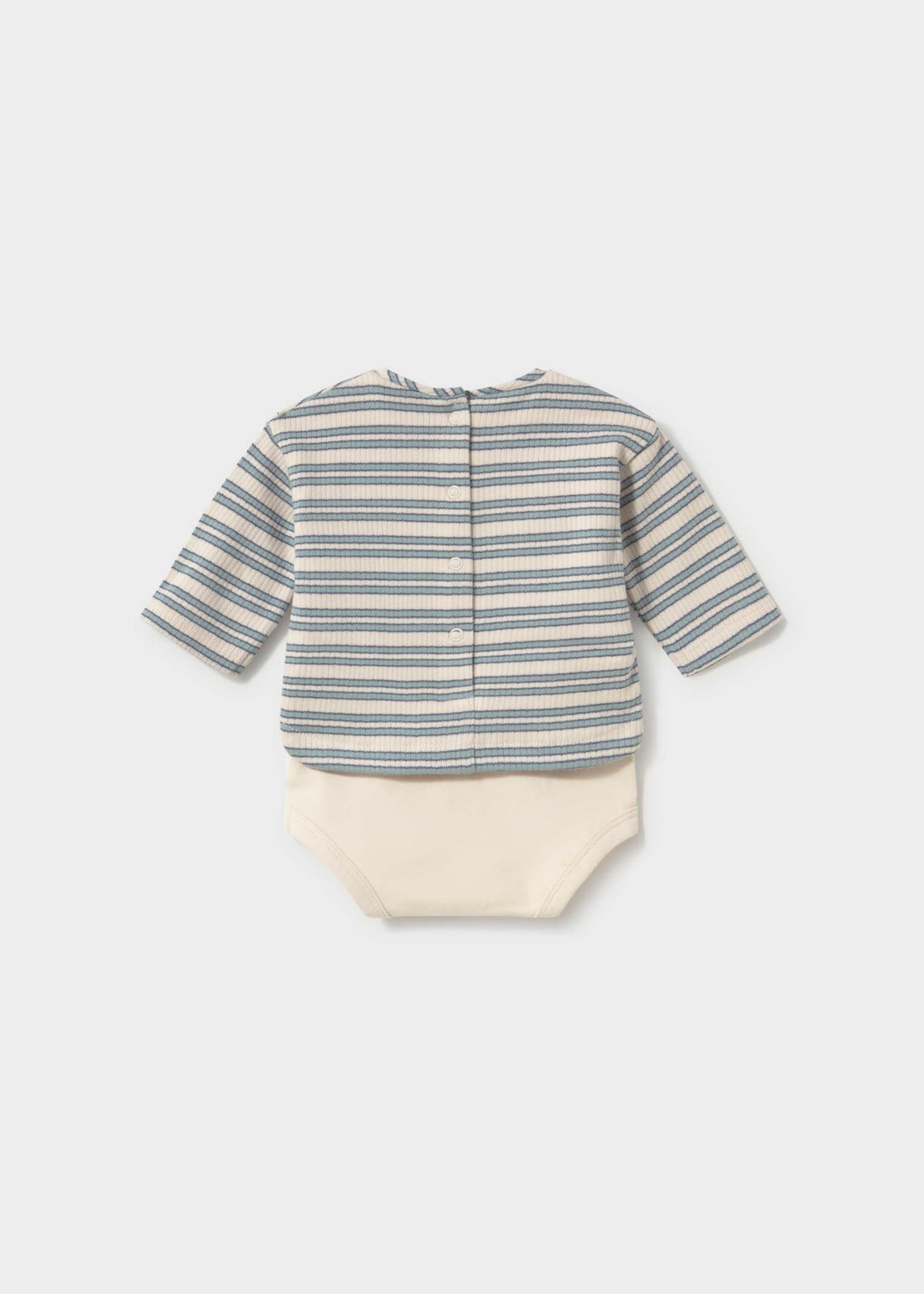 Body righe neonato - Azzurro