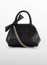 Borsa Fiocco Bambina - Nero