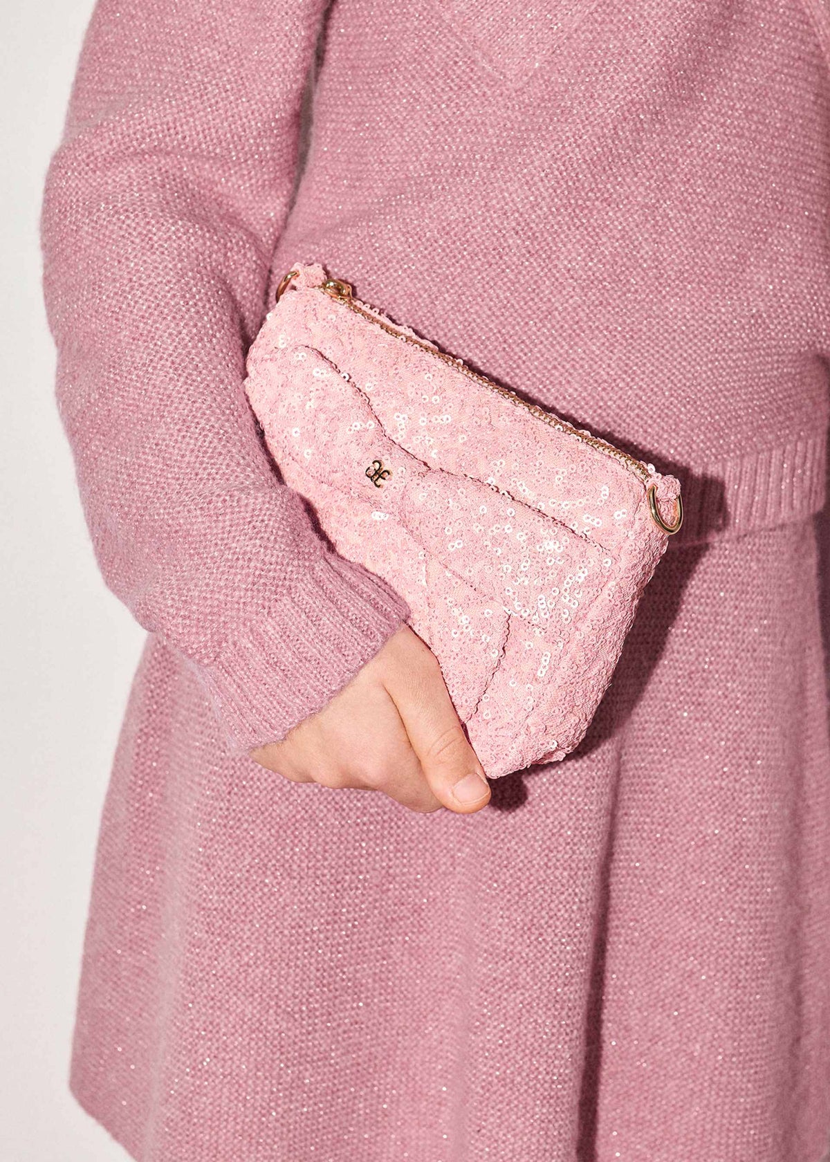 Borsa Lustrini Bambna - Rosa