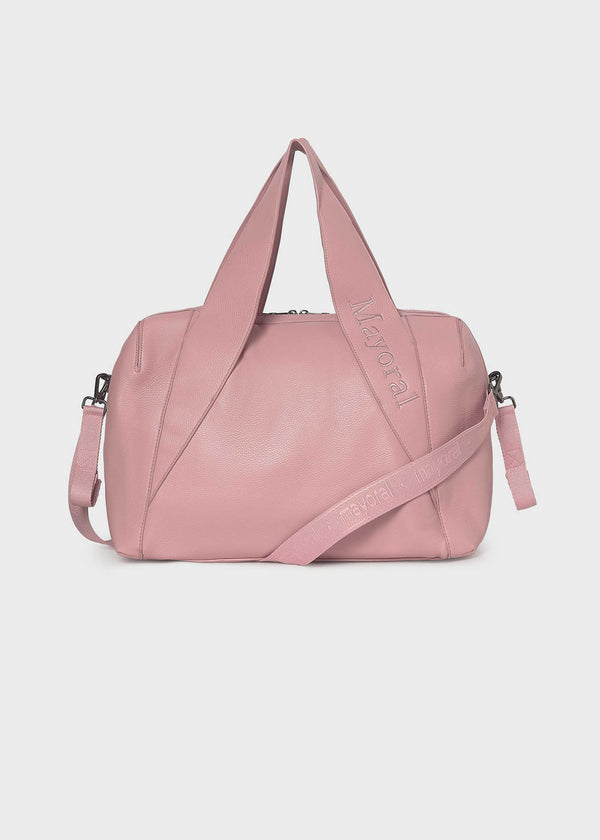 Borsa maternità similpelle neonato - Blush