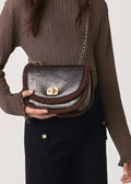Borsa Pelliccia Combined Bambina - Oscuro