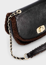 Borsa Pelliccia Combined Bambina - Oscuro