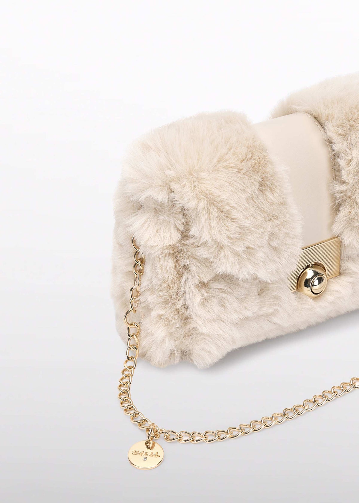 Borsa Pellicciotto Bambina - Crema