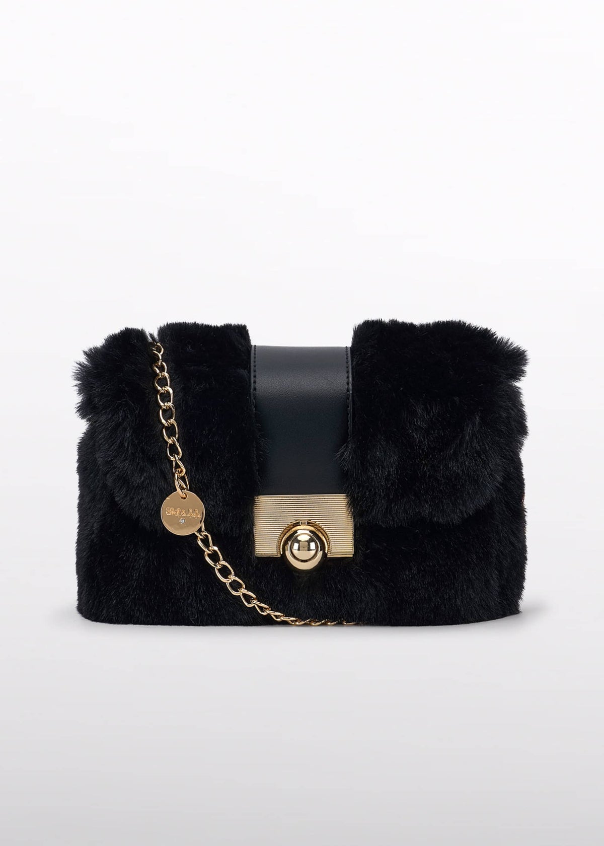 Borsa Pellicciotto Bambina - Nero