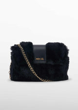 Borsa Pellicciotto Bambina - Nero