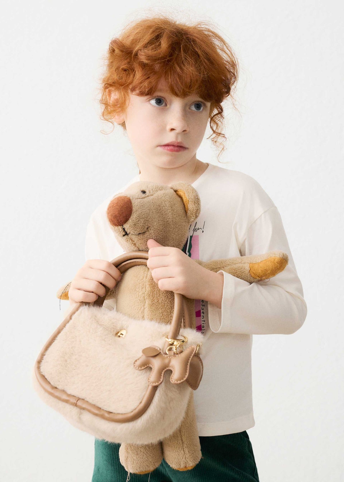Borsa pellicciotto bambina - Tofu