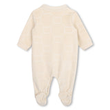 BOSS Kids Set pigiama in velour e cappellino - Nuovo beige