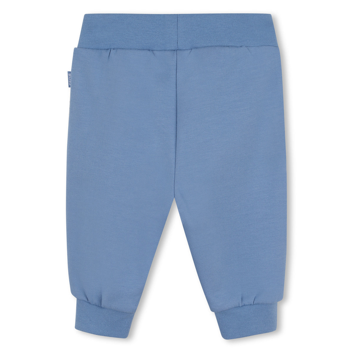 BOSS Kids Set cardigan con zip, pantaloni e maglia in cotone biologico - Ashleigh blue