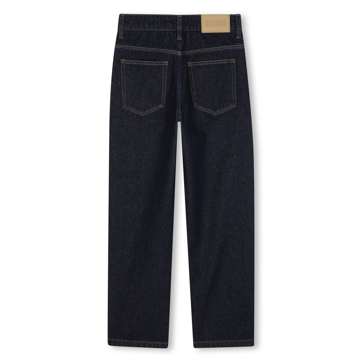 BOSS Kids Jeans loose fit in cotone - Denim grezzo