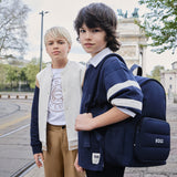 BOSS Kids Jeans loose fit in cotone - Denim grezzo