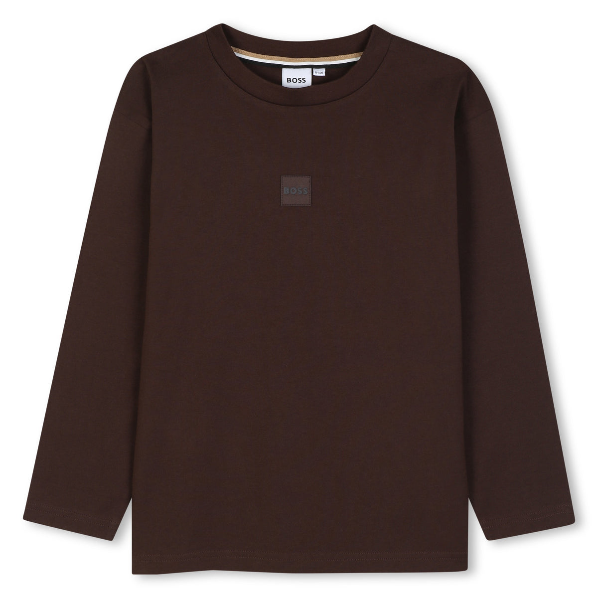 BOSS Kids Maglia a maniche lunghe loose fit con grafica sul retro - Bruno