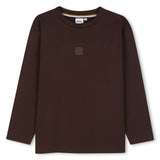 BOSS Kids Maglia a maniche lunghe loose fit con grafica sul retro - Bruno