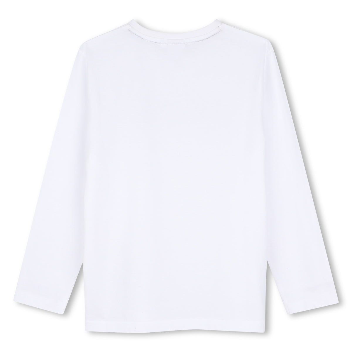 BOSS Kids Maglia a maniche lunghe con logo BOSS - Bianco