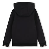 BOSS Kids Tuta con felpa con cappuccio e pantaloni - Nero