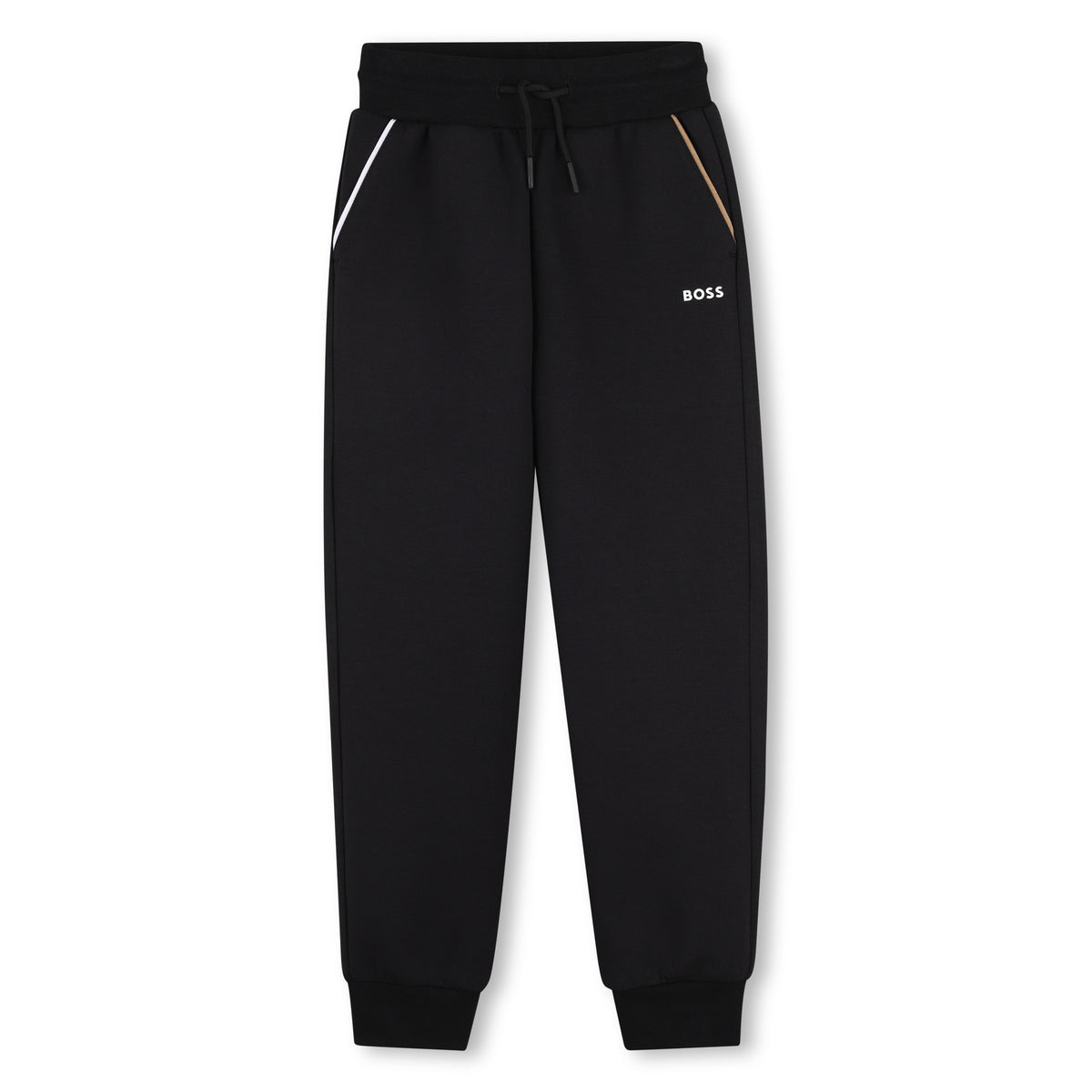 BOSS Kids Tuta con felpa con cappuccio e pantaloni - Nero