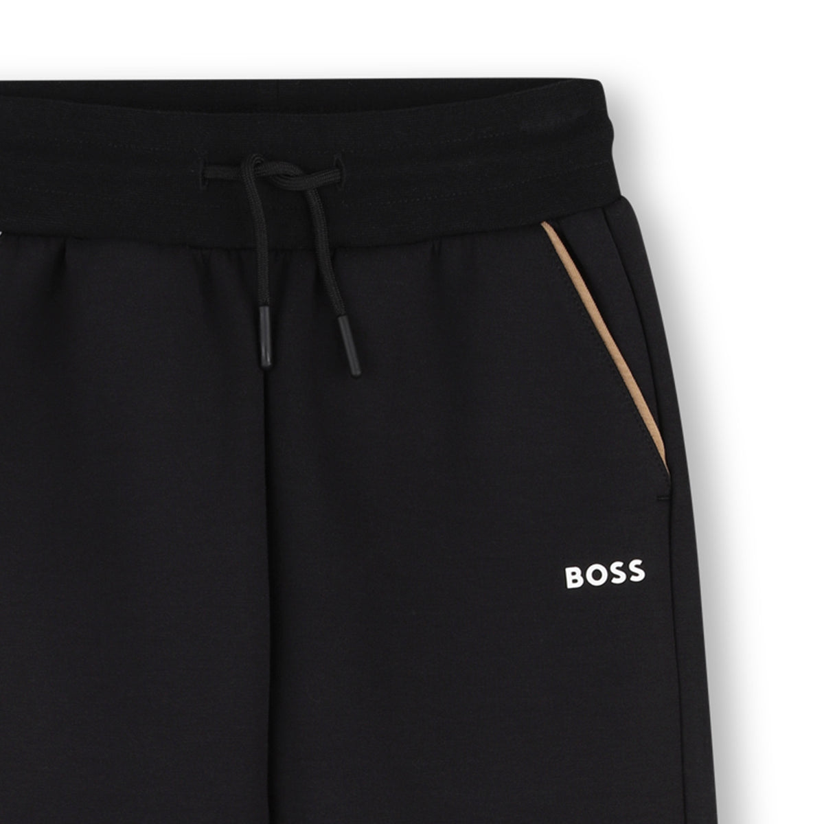 BOSS Kids Tuta con felpa con cappuccio e pantaloni - Nero