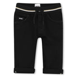 BOSS Kids Jeans neri con vita elasticizzata - Nero