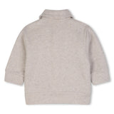 BOSS Kids Giacca in flanella mélange - Ecru antico