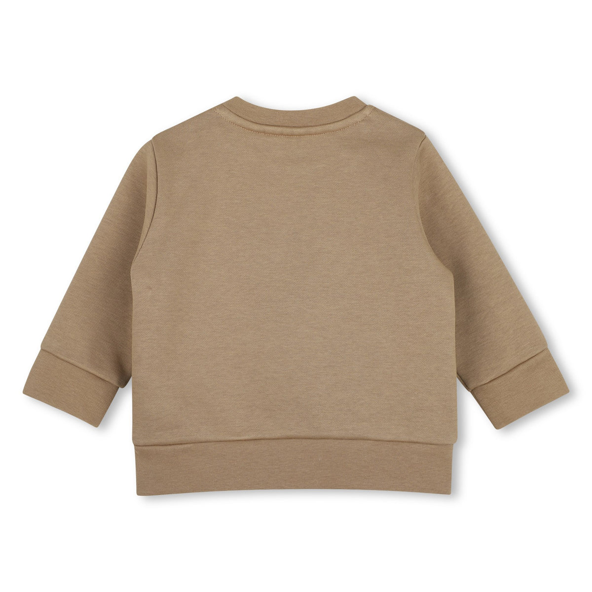 BOSS Kids Felpa girocollo con grande logo BOSS - Biscotto