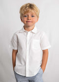 Camicia in lino bambino