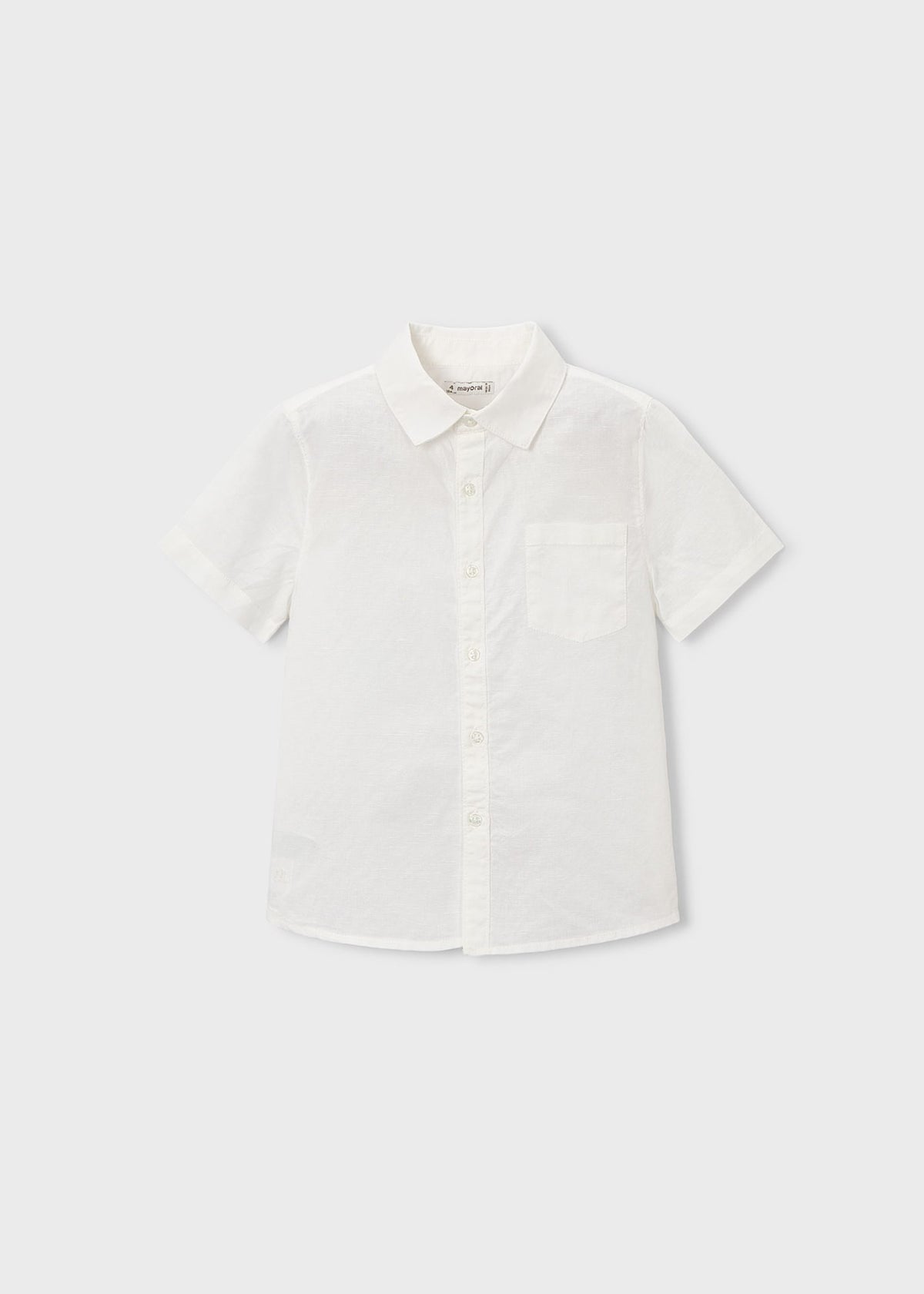 Camicia in lino bambino