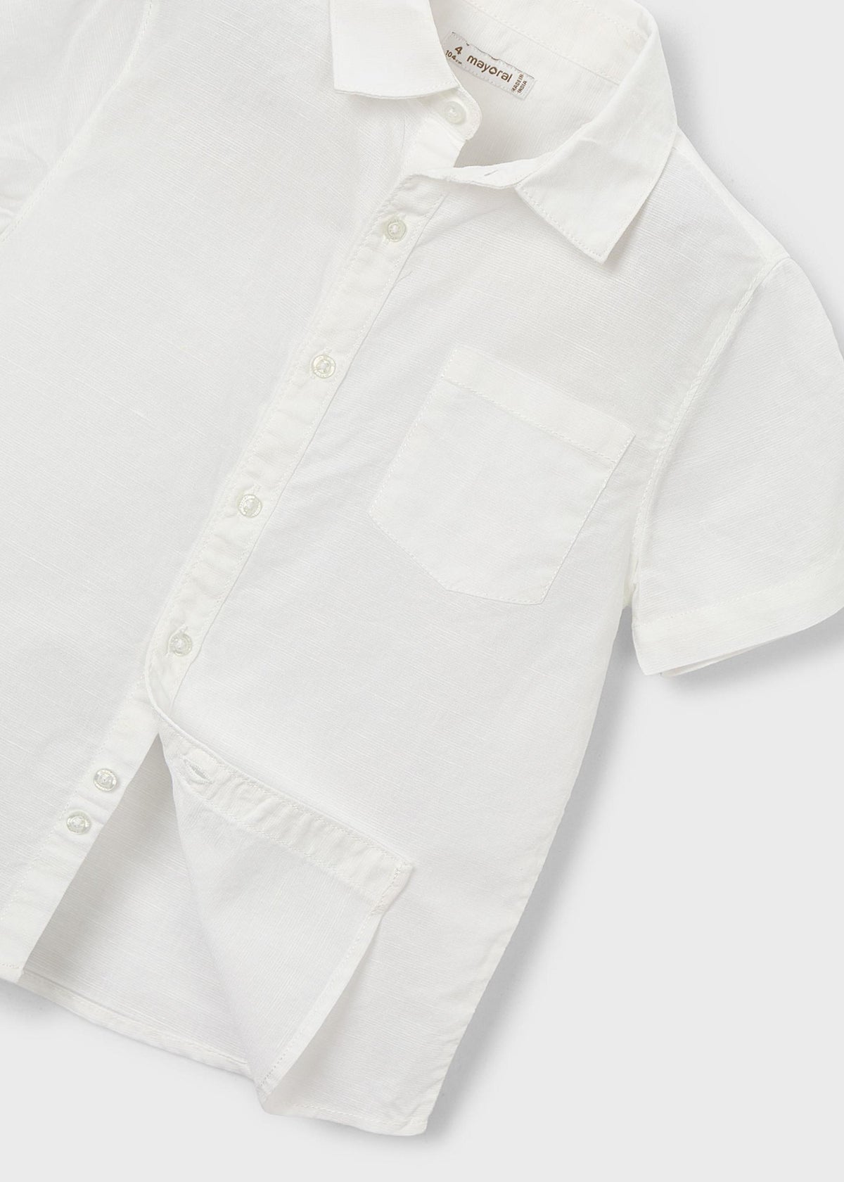 Camicia in lino bambino