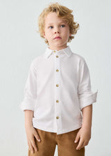 Camicia punto bambino - Bianco
