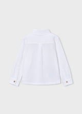 Camicia punto bambino - Bianco