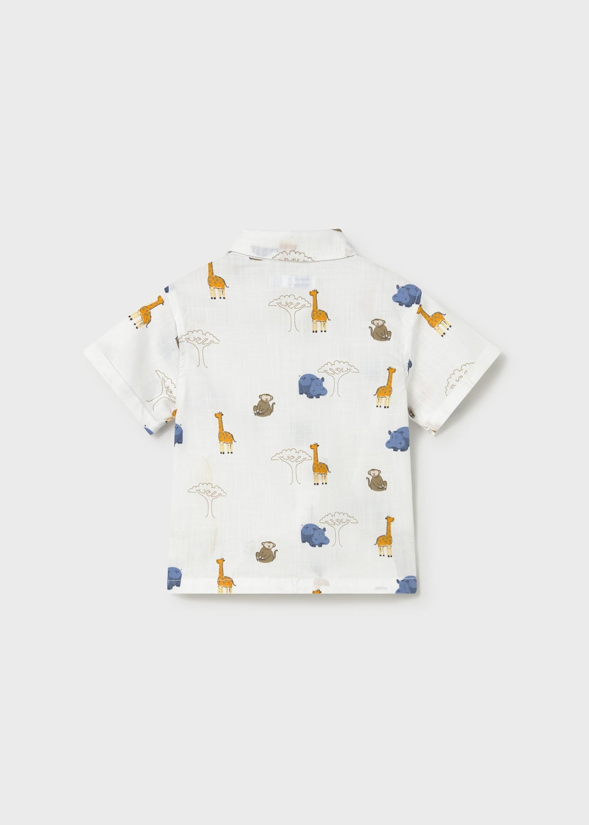 Camicia stampata animaletti neonato