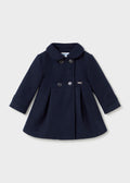 Cappotto panno neonata - Navy