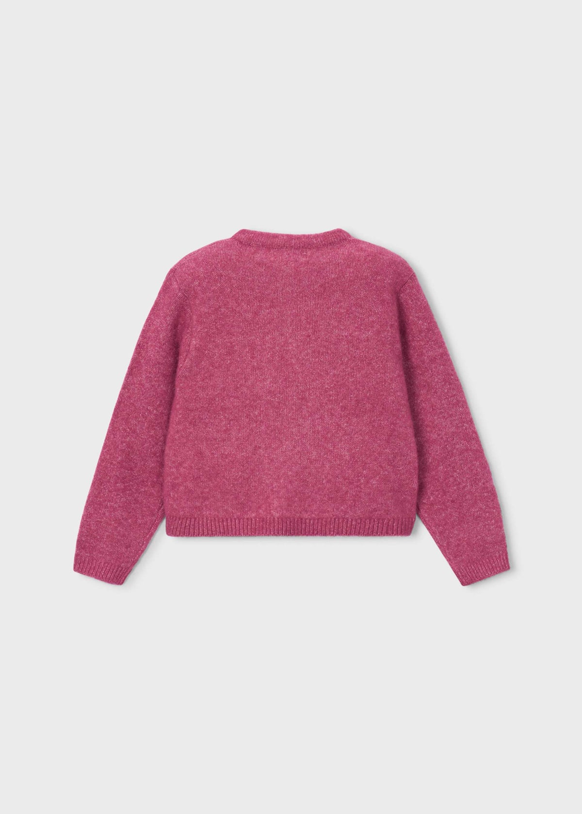 Cardigan a maglia con fiocchi bambina - Mezcla