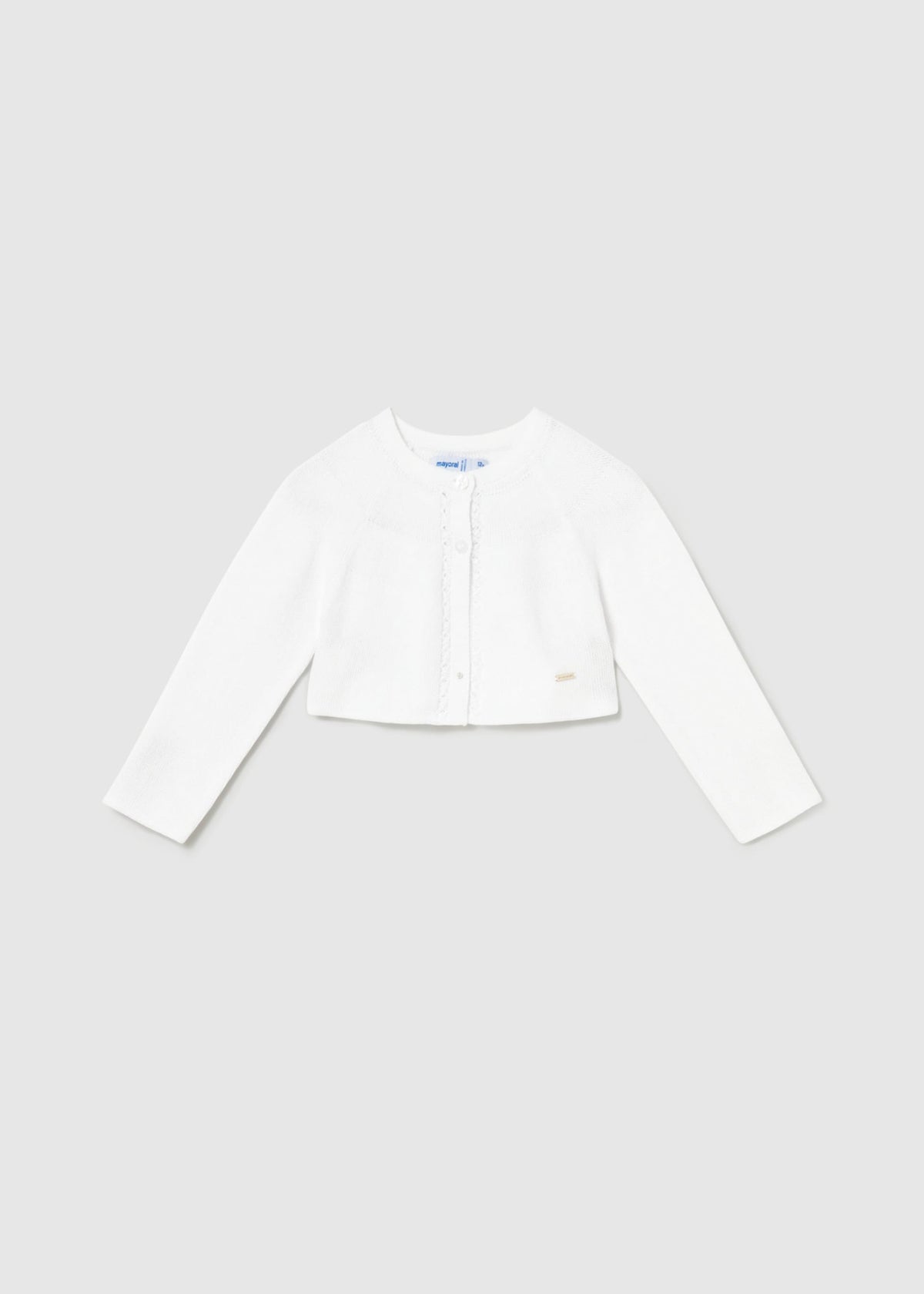 Cardigan basic tricot neonata