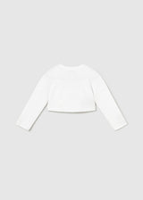 Cardigan basic tricot neonata