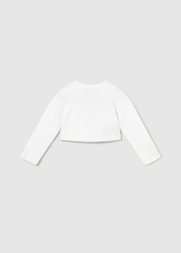 Cardigan basic tricot neonata