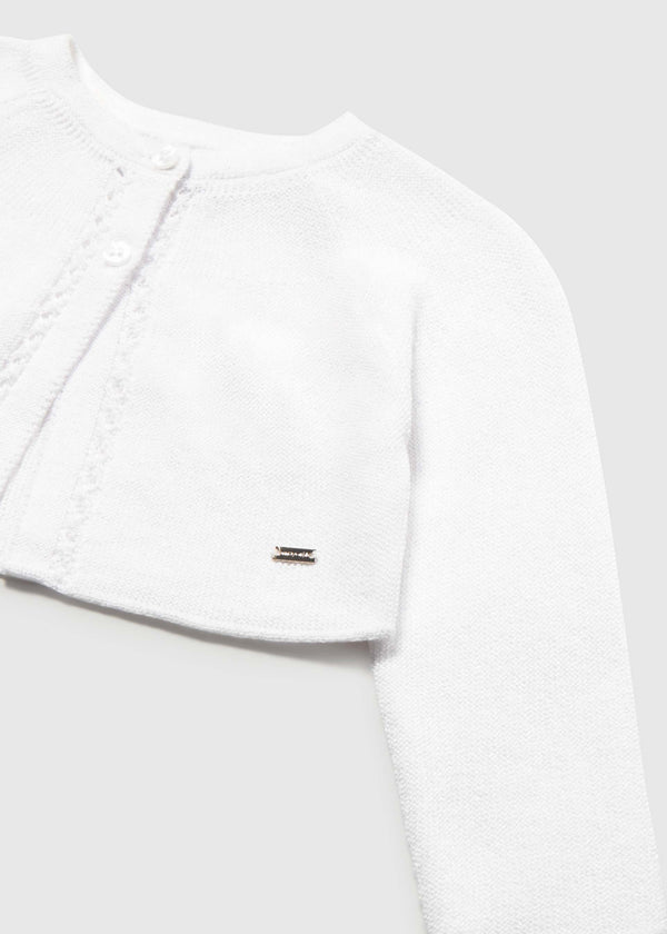 Cardigan basic tricot neonata