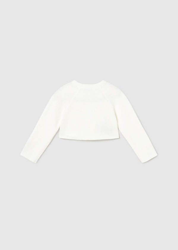 Cardigan basic tricot neonata