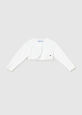 Cardigan bolero basic tricot neonata