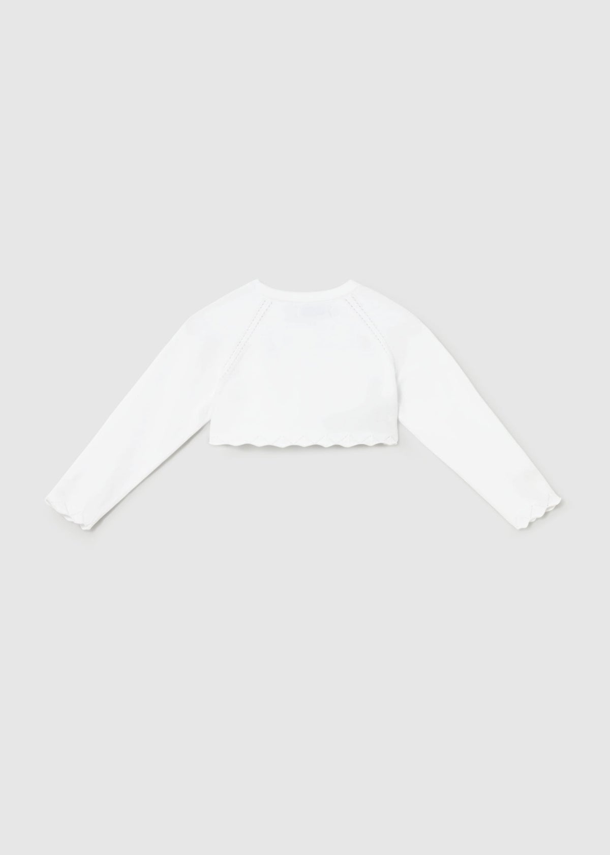 Cardigan bolero basic tricot neonata