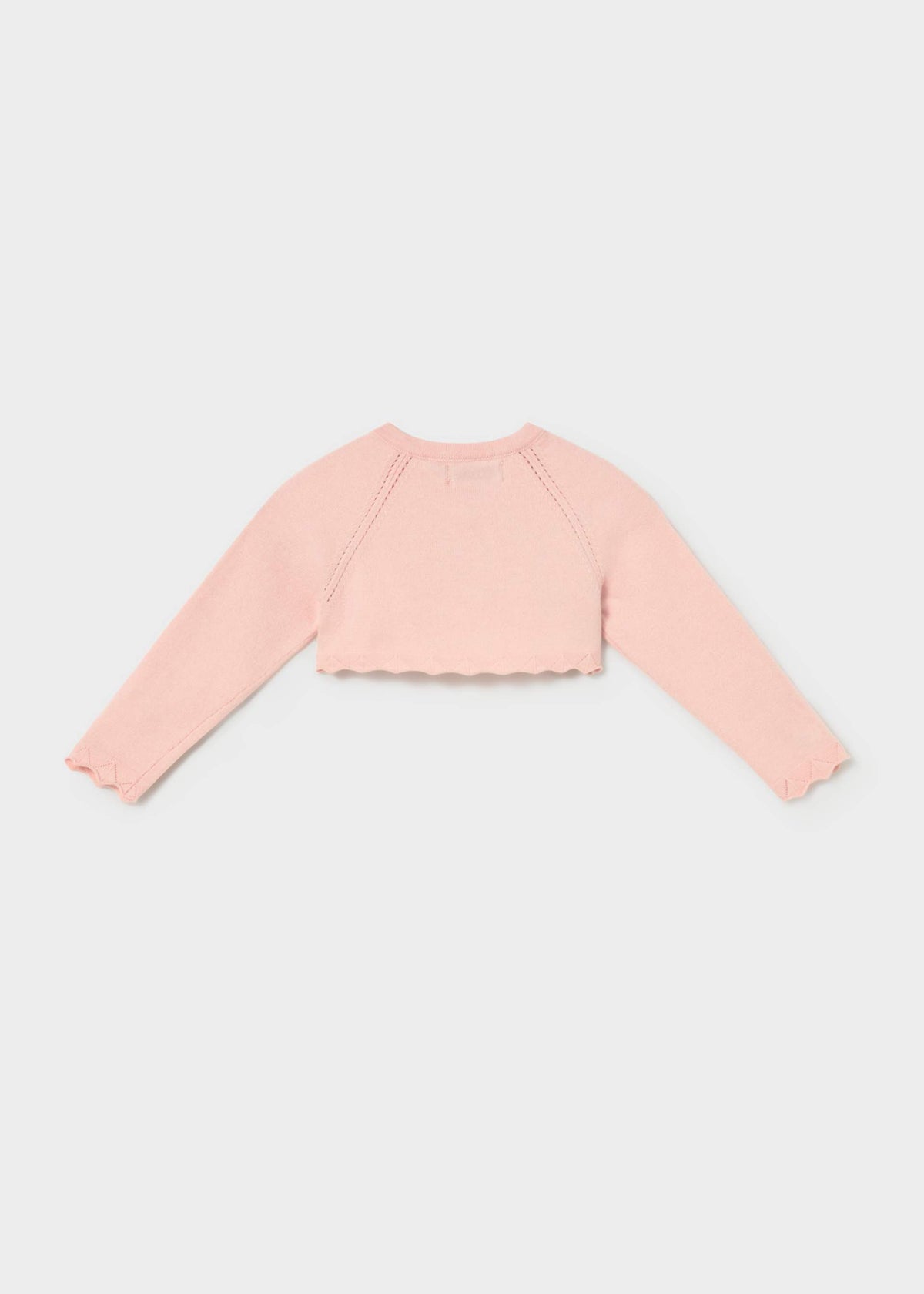 Cardigan bolero basic tricot neonata