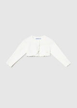 Cardigan bolero basic tricot neonata