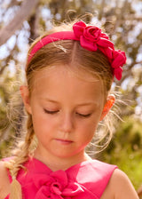 Cerchietto fiori bambina