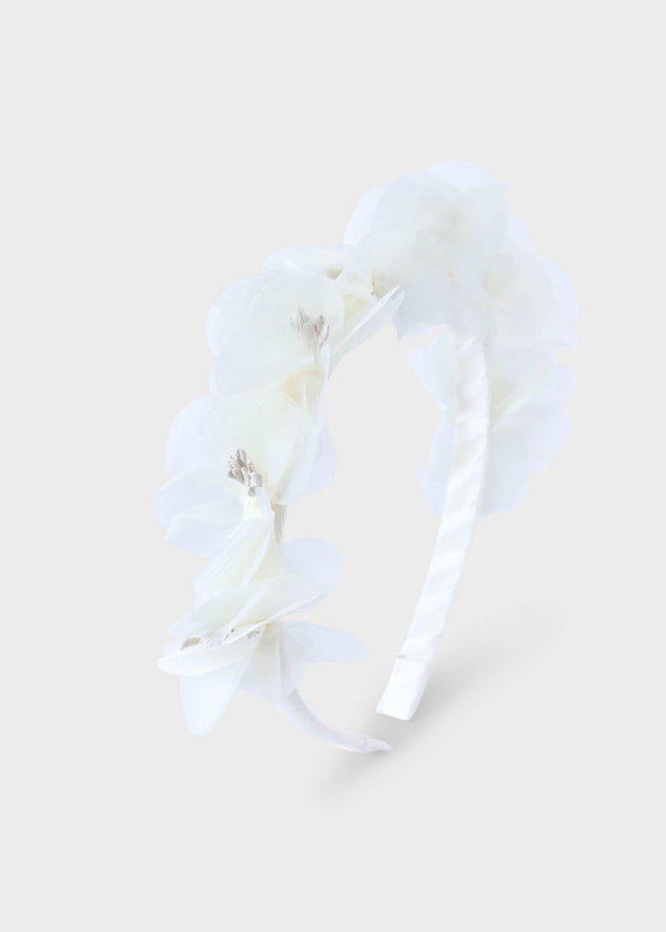 Cerchietto fiori bambina