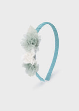 Cerchietto fiori bambina