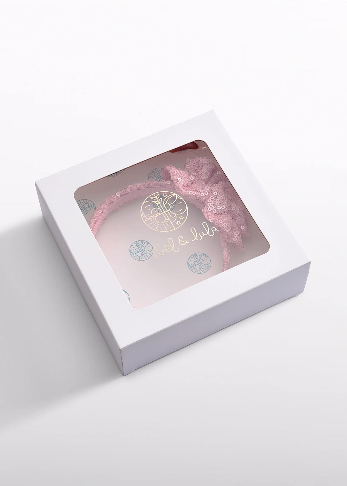 Cerchietto Lustrini Bambina - Rosa