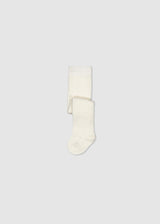 Collant trafori neonata - Panna