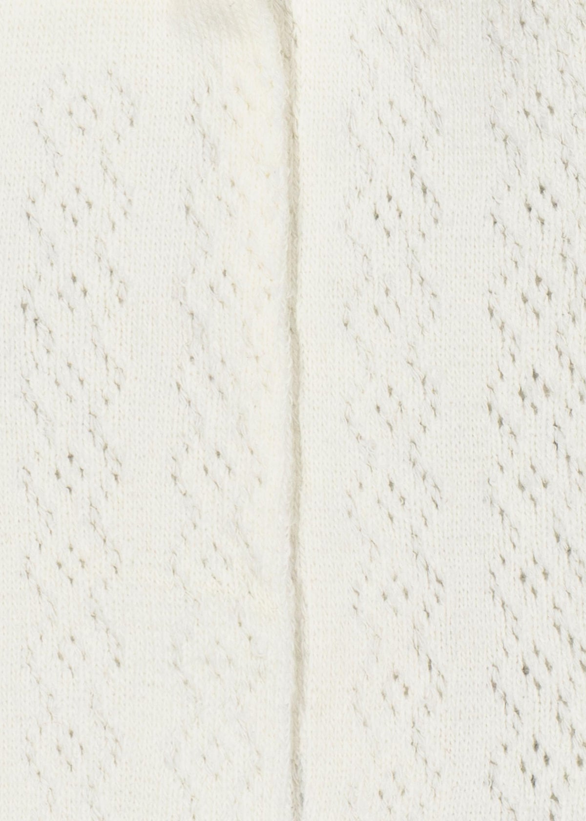 Collant trafori neonata - Panna