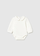 Completo 3 pezzi cardigan neonata - Champagne